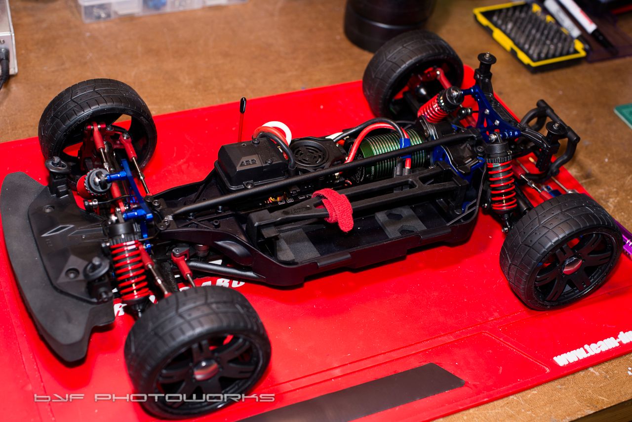 Rally chassis brace for slash ultimate 4x4 LCG